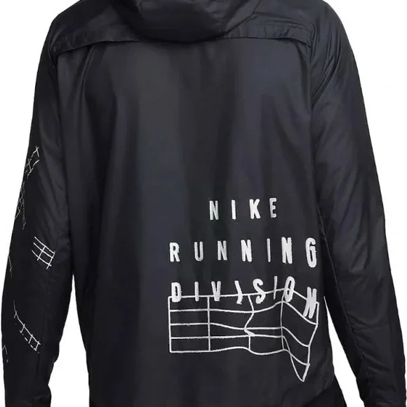 Nike Running Waterproof Division Storm Fit Hooded Jacket size SMALL - Picture 2 of 6
